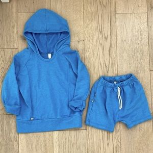 Childhoods Clothing Beach Hoodie and Shorts